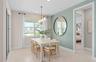 Model Home Design Only. Pictures and furnishings are for illustrative purposes only. Elevations, colors and options may vary. Furniture is for model h