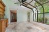 Unfurnished sunroom with a sink