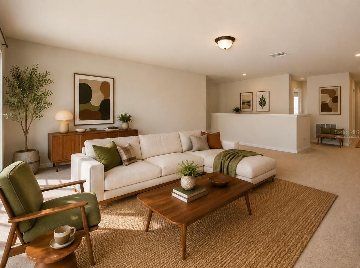 UPSTAIRS FAMILY RM virtually staged