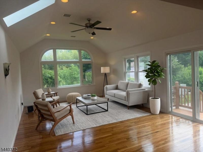 Virtually staged Family room