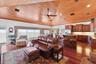 Second floor living room/dining area and kitchen