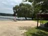 Lake access with lifeguard
