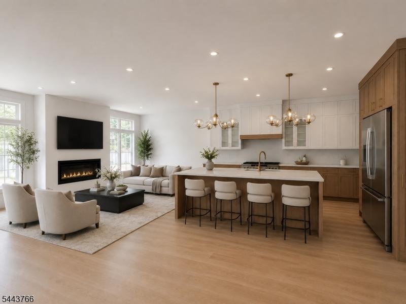 Kitchen and Family Room