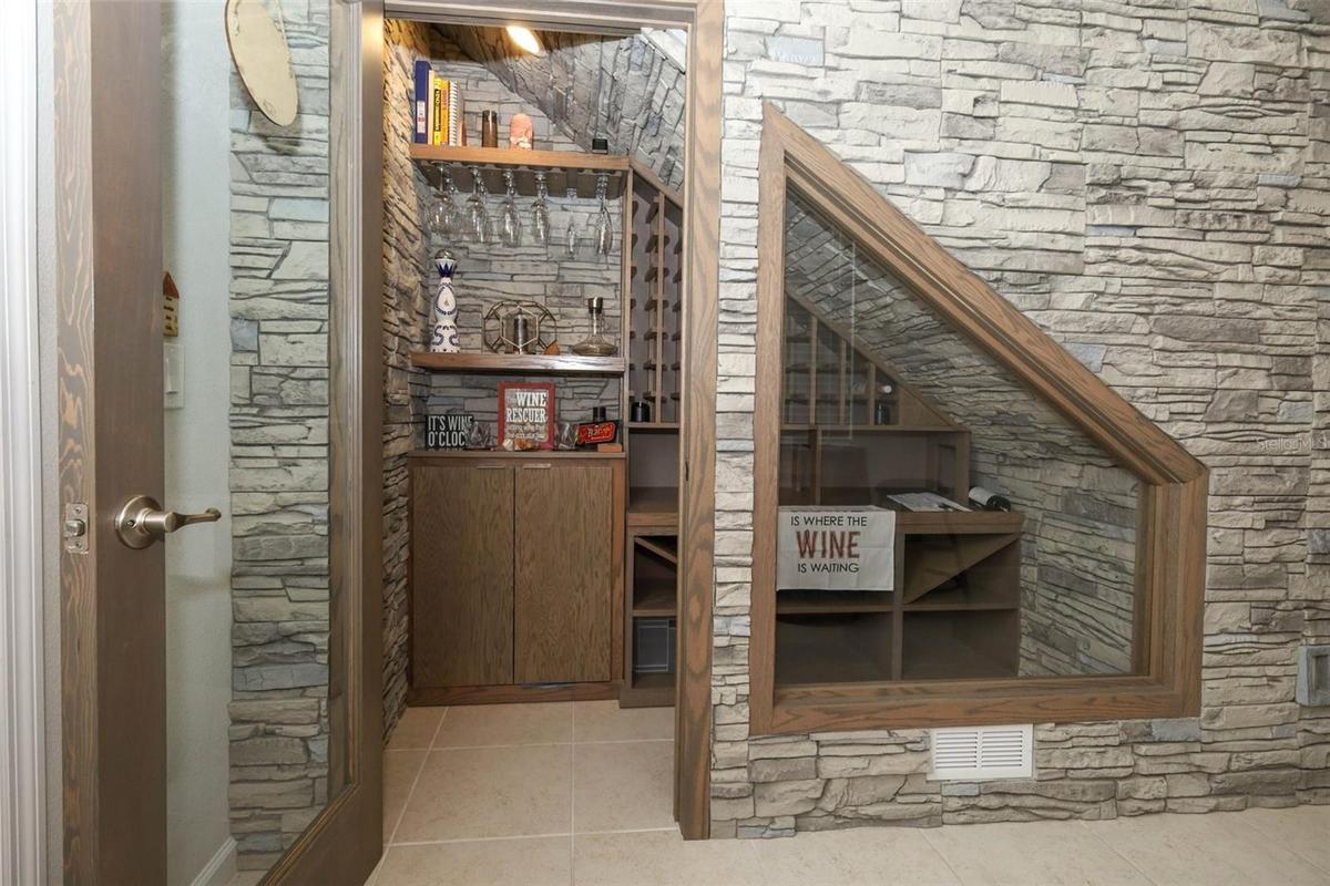 Custom Built Wine cellar