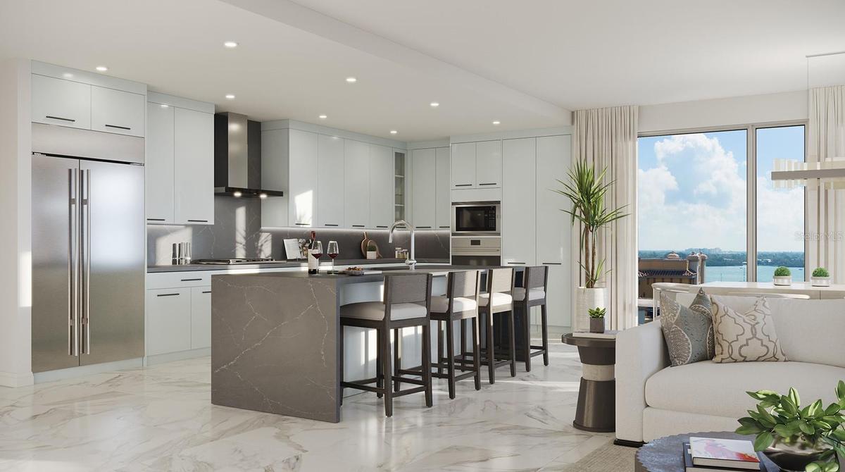 Artist Rendering Kitchen
