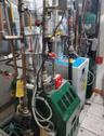 Utility room with a heating unit