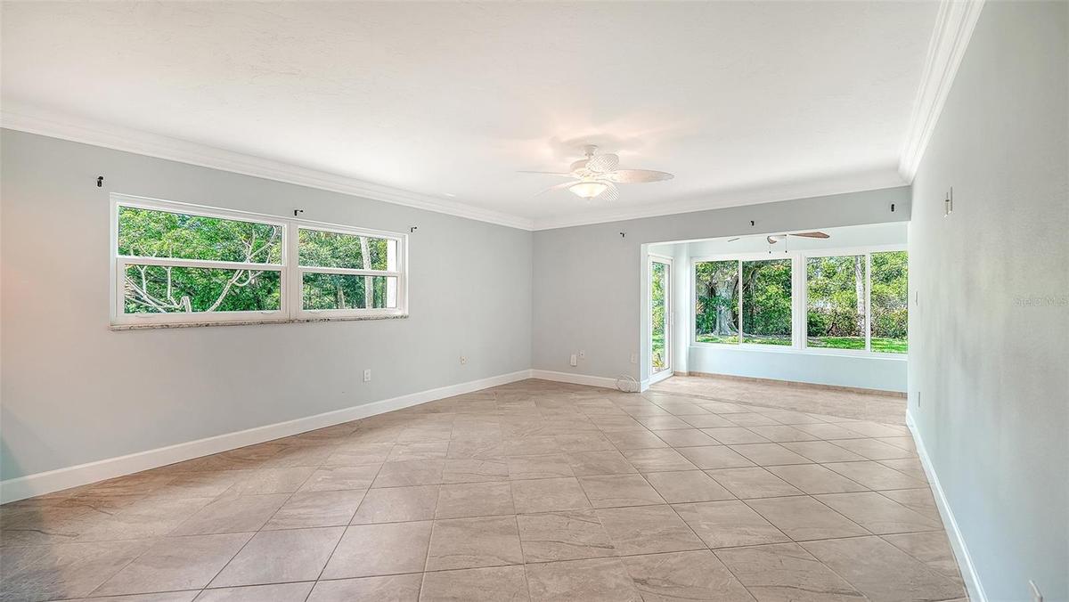 Unit #106 is a rare end unit featuring an extra, large sunny window in the living room.