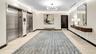 Two banks of elevators provide convenient access to beautifully maintained lobby areas on each floor.