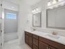 Bathroom 3 with separate tub/shower and toilet