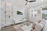 Plantation shutters add style and privacy and a nice upgrade for this comfortable clean home.