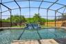 Pool with Spa and Water Features