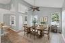 Virtually Staged Dining Room