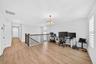 Upstairs loft area