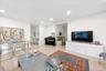 Living room and dining area