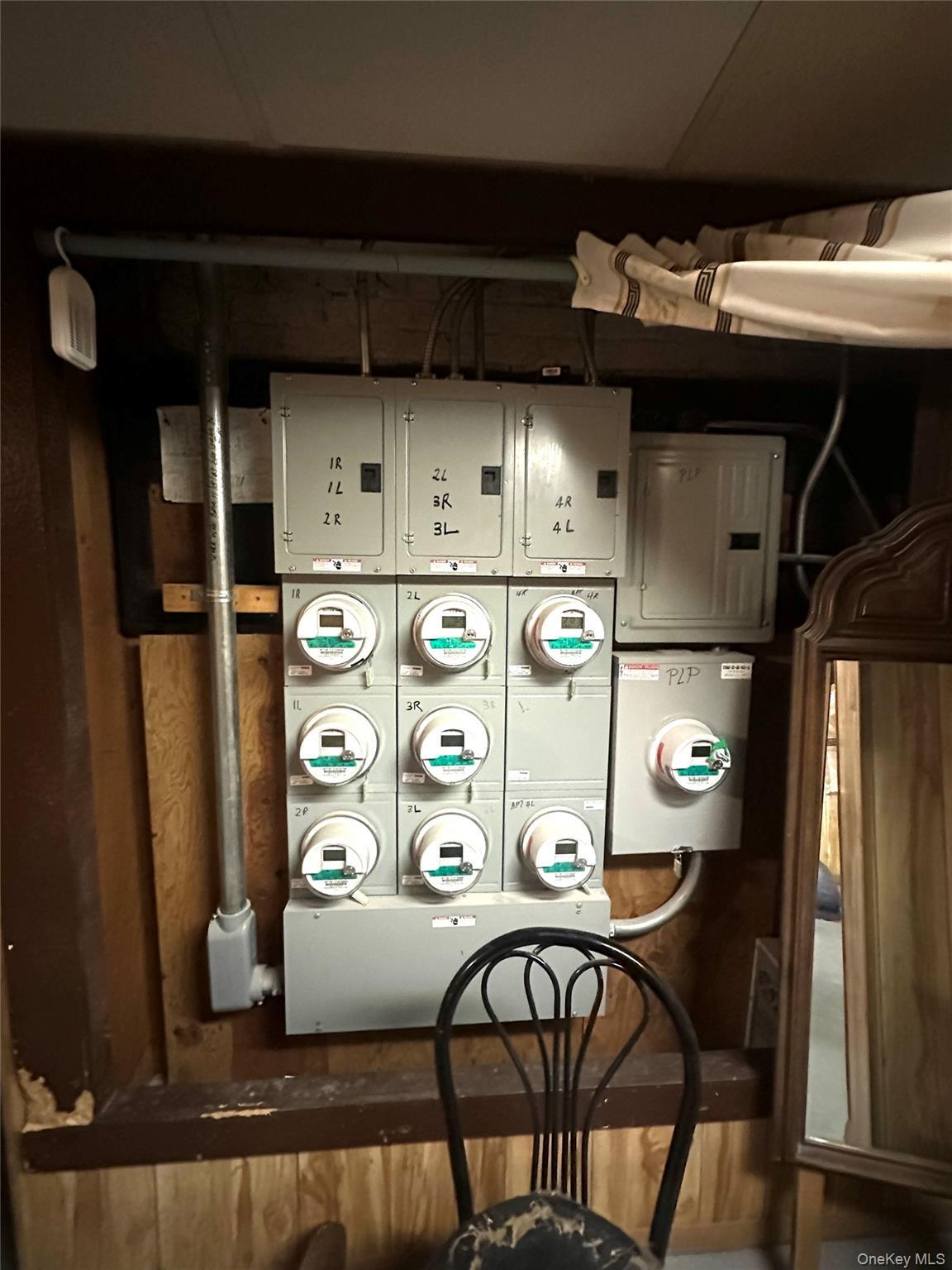 Utilities featuring electric panel