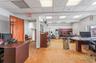 Home office with a paneled ceiling