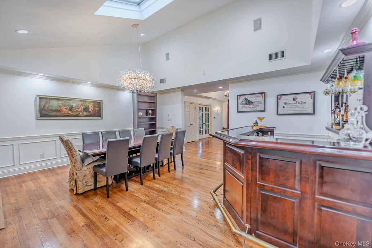 Formal Dinning room w/ full service bar ..