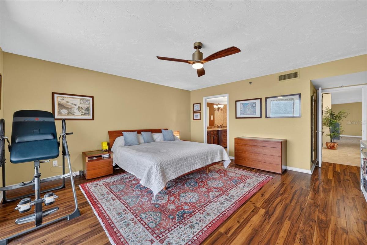 Large bedroom space