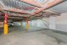 Parking deck with baseboards