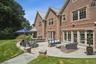 Expansive Bluestone Patio