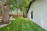 Side yard. Artificial turf/pet friendly.