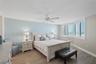 Large master bedroom with gulf view