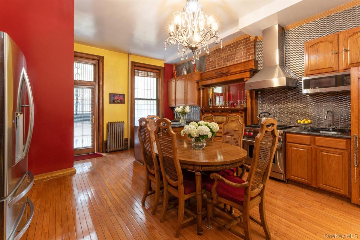 Kitchen and dining room