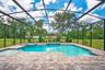 Paver Deck, Screened, Salt Water Pool and Spa, Both Gas Heated, Water and Fire Feature