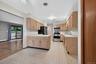 Eat-in-Kitchen with stainless steel appliances