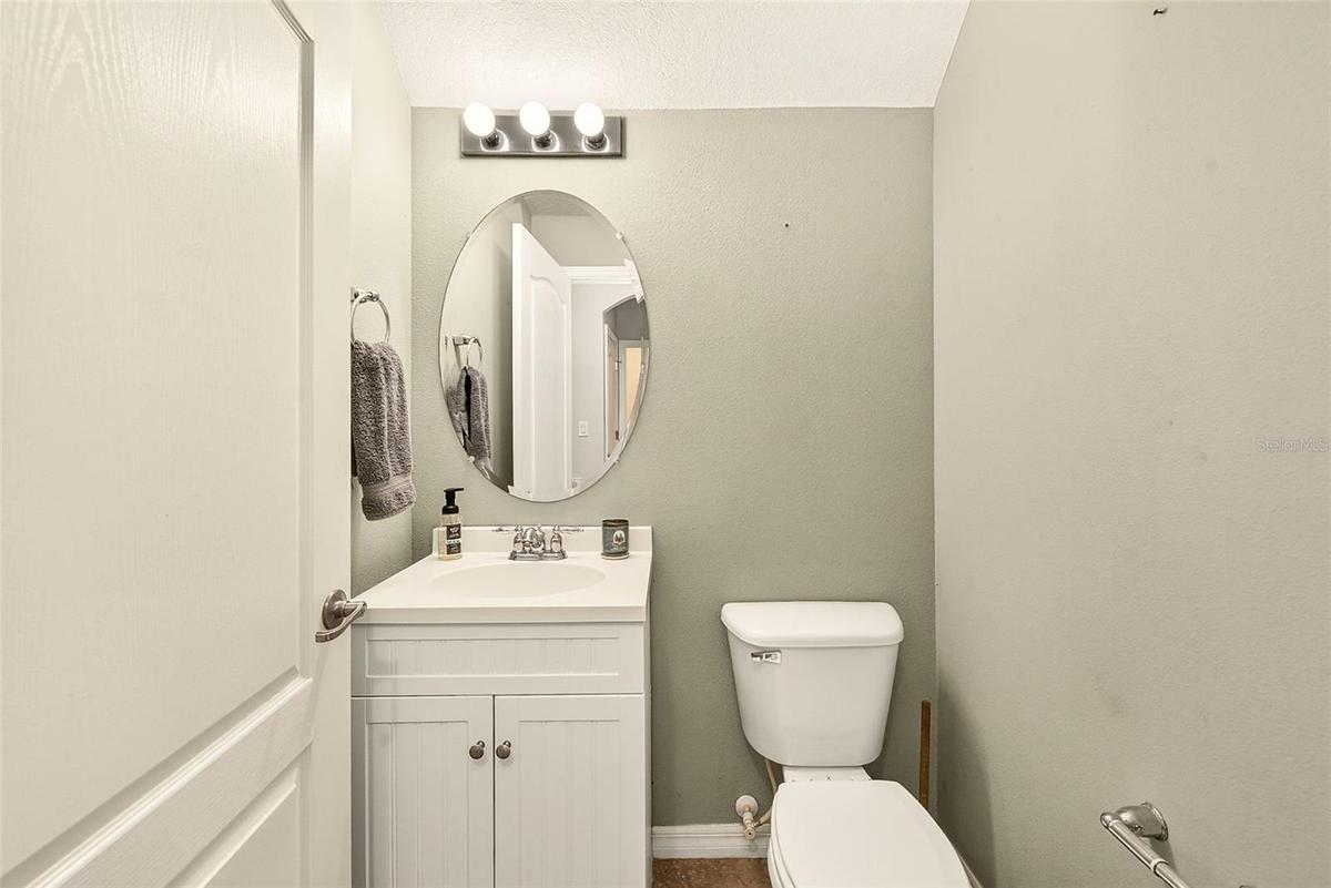 Downstairs half bathroom