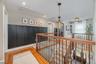 Second floor hall w/millwork