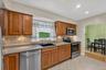Functional kitchen with a convenient view into the dining room, creating an open connection between the spaces