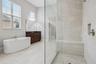 Shower with Bench, Niche and Tile to Ceiling
