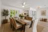 Dining Room - added virtual decoration without alteration to actual space