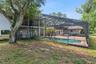 Screened in patio with pool