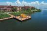 Aerial view of the sun deck prior to renovations - inaccessible at this time
