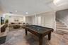 Virtually Staged Lower-Level Family Room