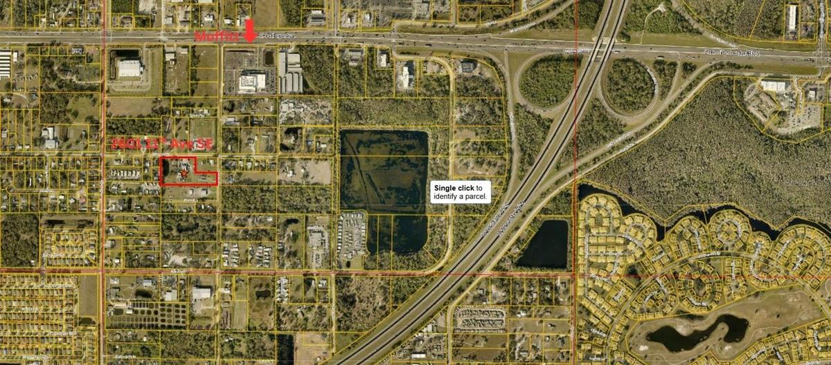 Photo showing 2601 11th Ave SE in relation to Moffitt and I-75