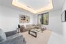 First-Floor Office – Staged as an Elegant Sitting Area Near the Main Entrance