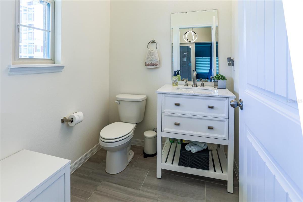 Upgraded Half Bathroom