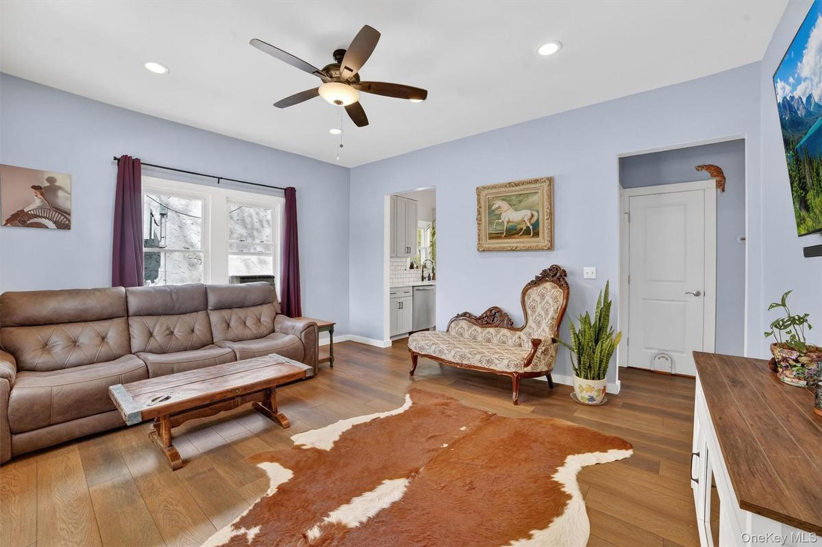 Sun-filled living room with a warm, welcoming atmosphere.