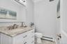 Half Bath on the first floor.