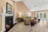 Living Room with Fireplace
