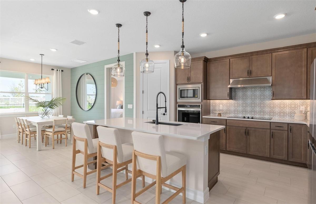 Model Home Design Only. Pictures and furnishings are for illustrative purposes only. Elevations, colors and options may vary. Furniture is for model h