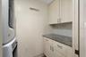 Even the laundry space was thoughtfully remodeled with both practicality and style in mind.