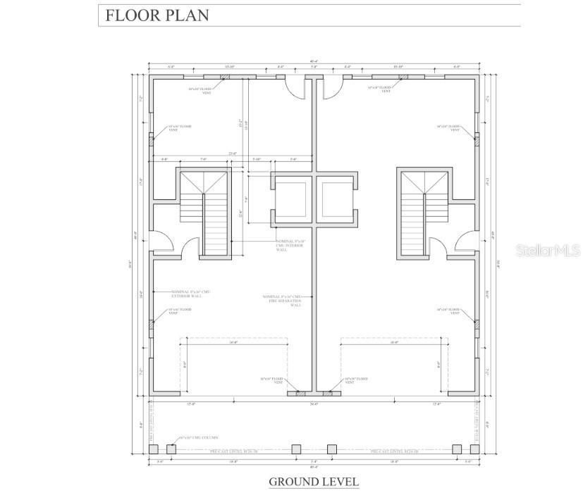 Ground floor garage