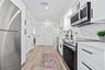A side kitchen
