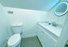 half bathroom upstairs