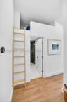 Another view of the ladder to go up to hideaway / storage area