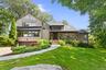 View of front of property featuring a front yard
